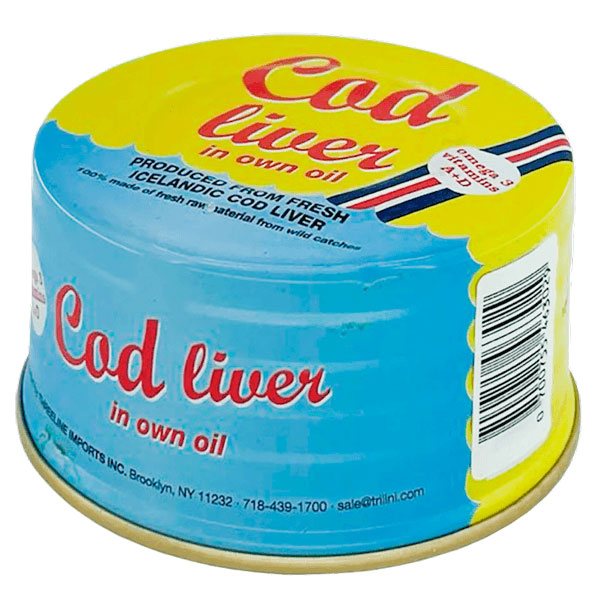 Cod Liver Round IceLandic – 6.7 oz (190gr)